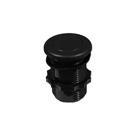 Generac No.15 Style Therm Flush Air Button, Black 50-00602